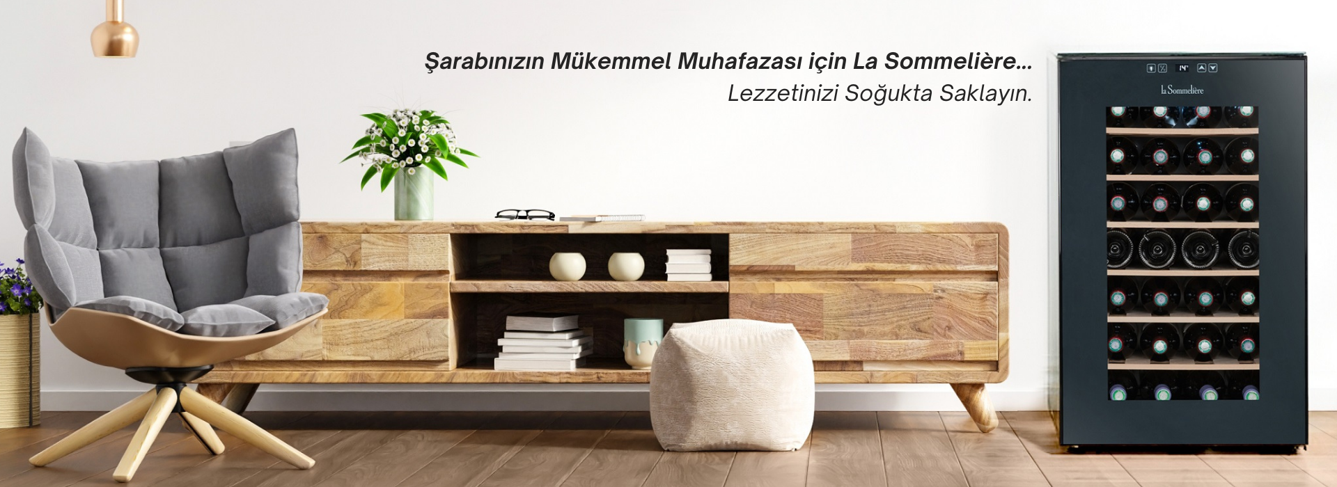 Şarabınızın Mükemmel Muhafazası için La Sommelière...