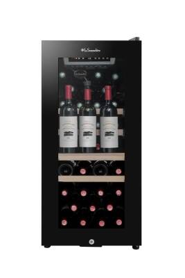 La Sommelière Service Solo Şarap Dolabı, 38 Şişe Kapasiteli LS38BLACK - 1